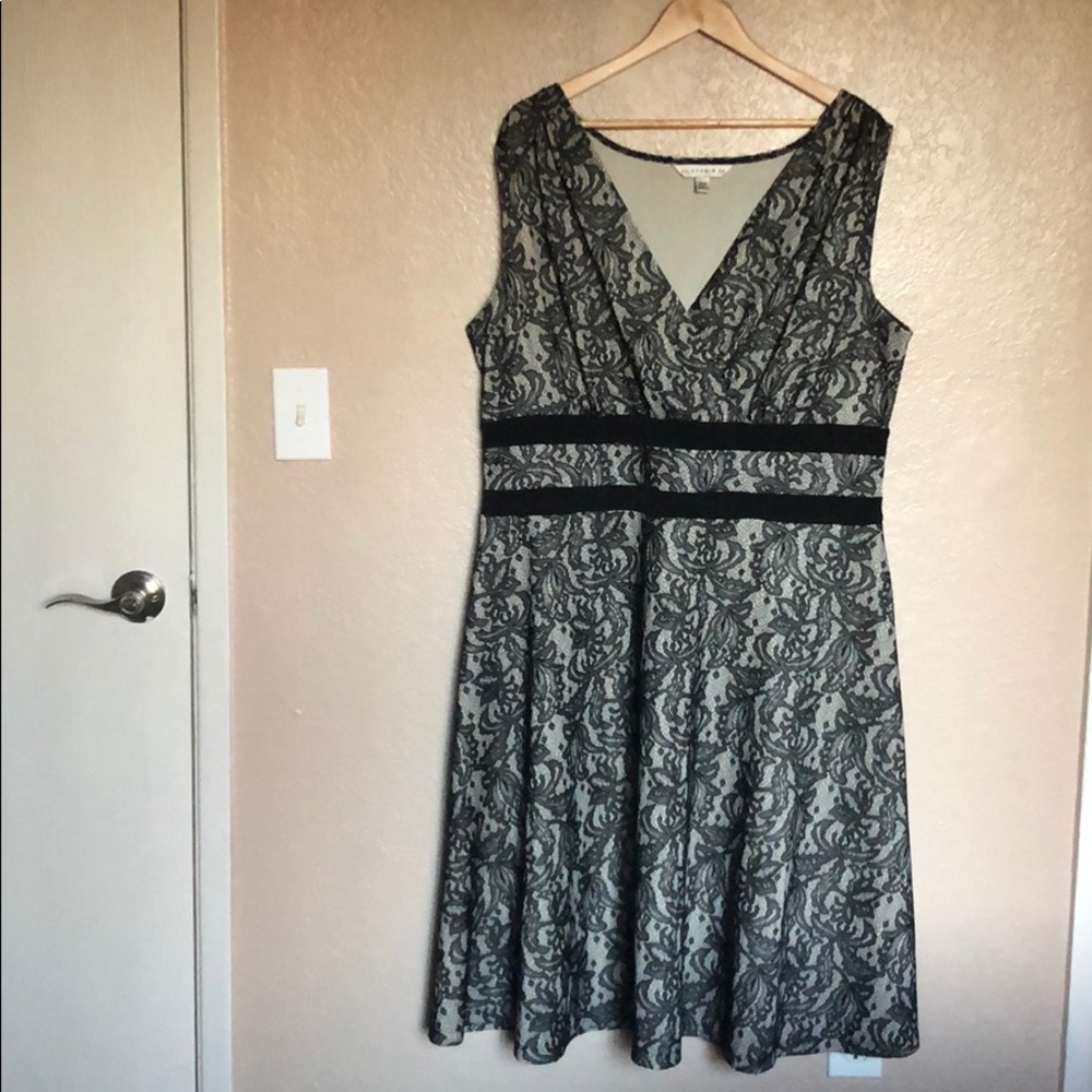 Plus size evening dress